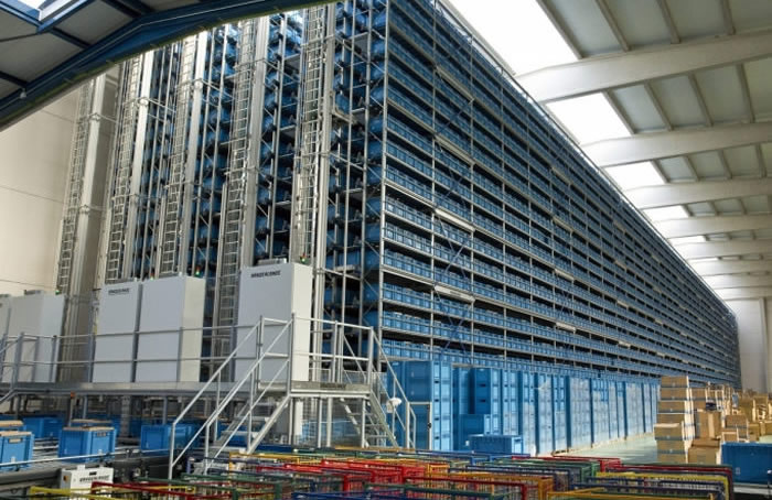 Sistema logístico de Joma