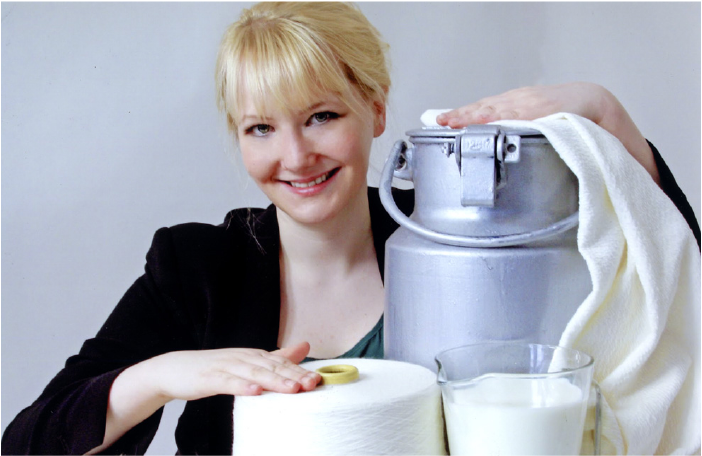 QMilk - ropa hecha de leche